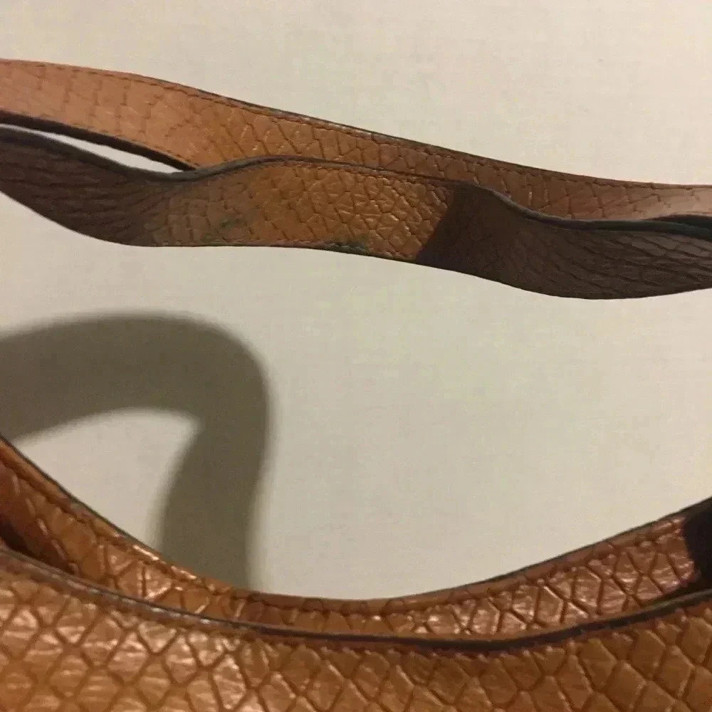 Michael Kors Brown leather satchel handbag - Picture 6 of 8